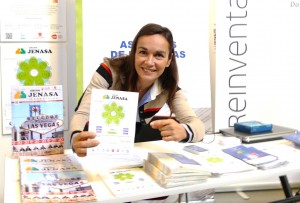 Esther Figueredo, coordinadora de marketing y publicidad de Grupo Jenasa y Jenapublic, presentado el Plan 2013 para Emprendedores
