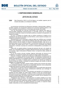 Disposición 2220 del BOE núm. 52 de 2014