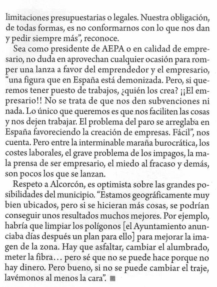 entrevista jesús alcorcón al día