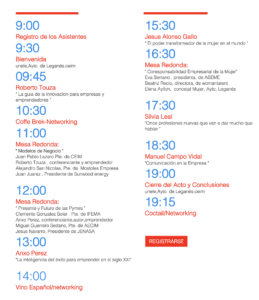 Programa Leganes People & Business