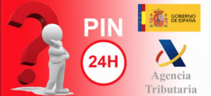 cómo funciona el pin 24 de la Agencia Tributaria