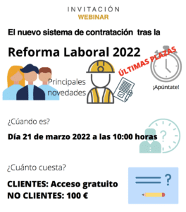 Webinar Reforma Laboral 2022