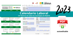 Calendario Laboral 2023 Comunidad de Madrid