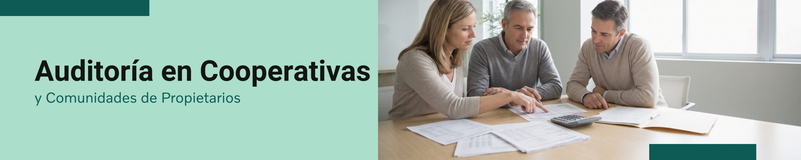 Auditoria en Cooperativas y Comunidades de Propietarios - Grupo Jenasa