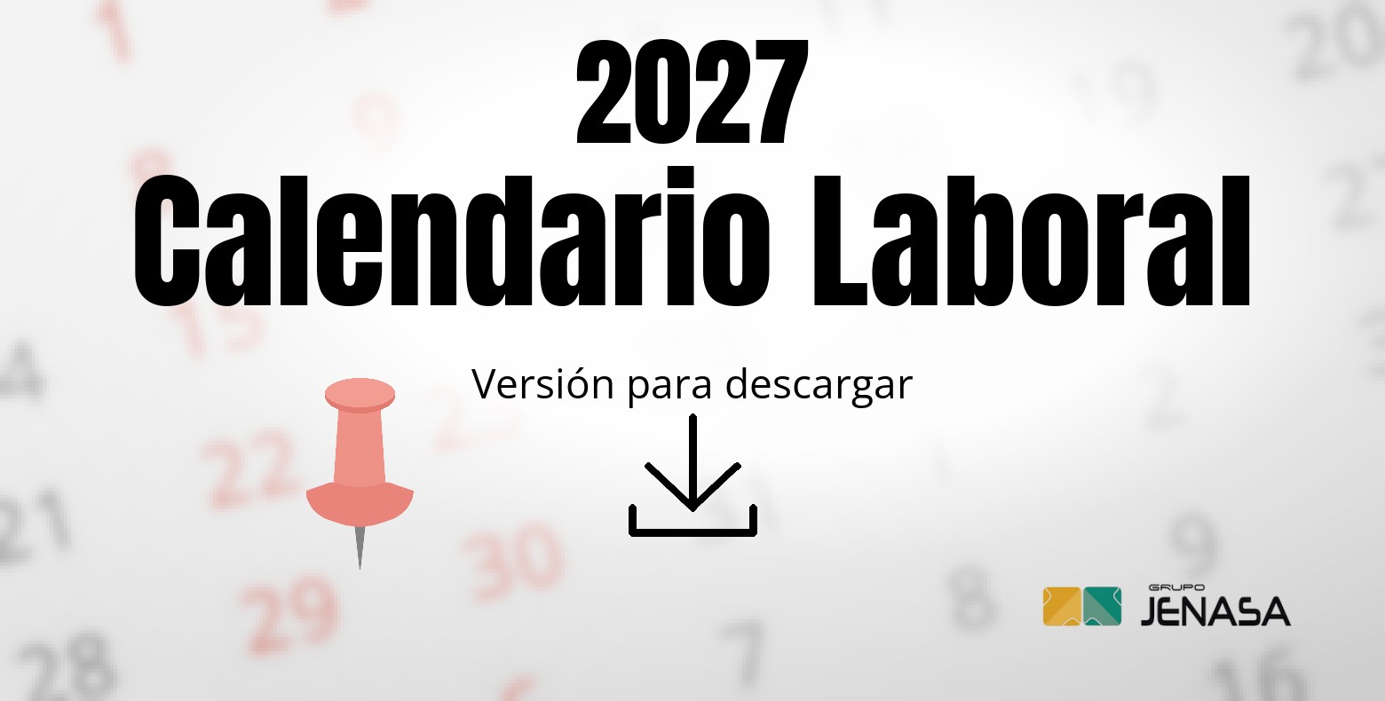 Calendario laboral de la Comunidad de Madrid 2027 con festivos - Grupo Jenasa
